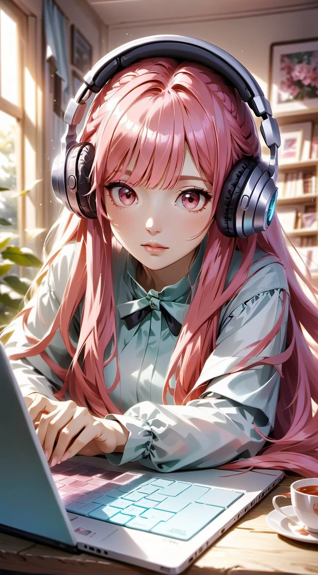 ai character: Talia gaming  background