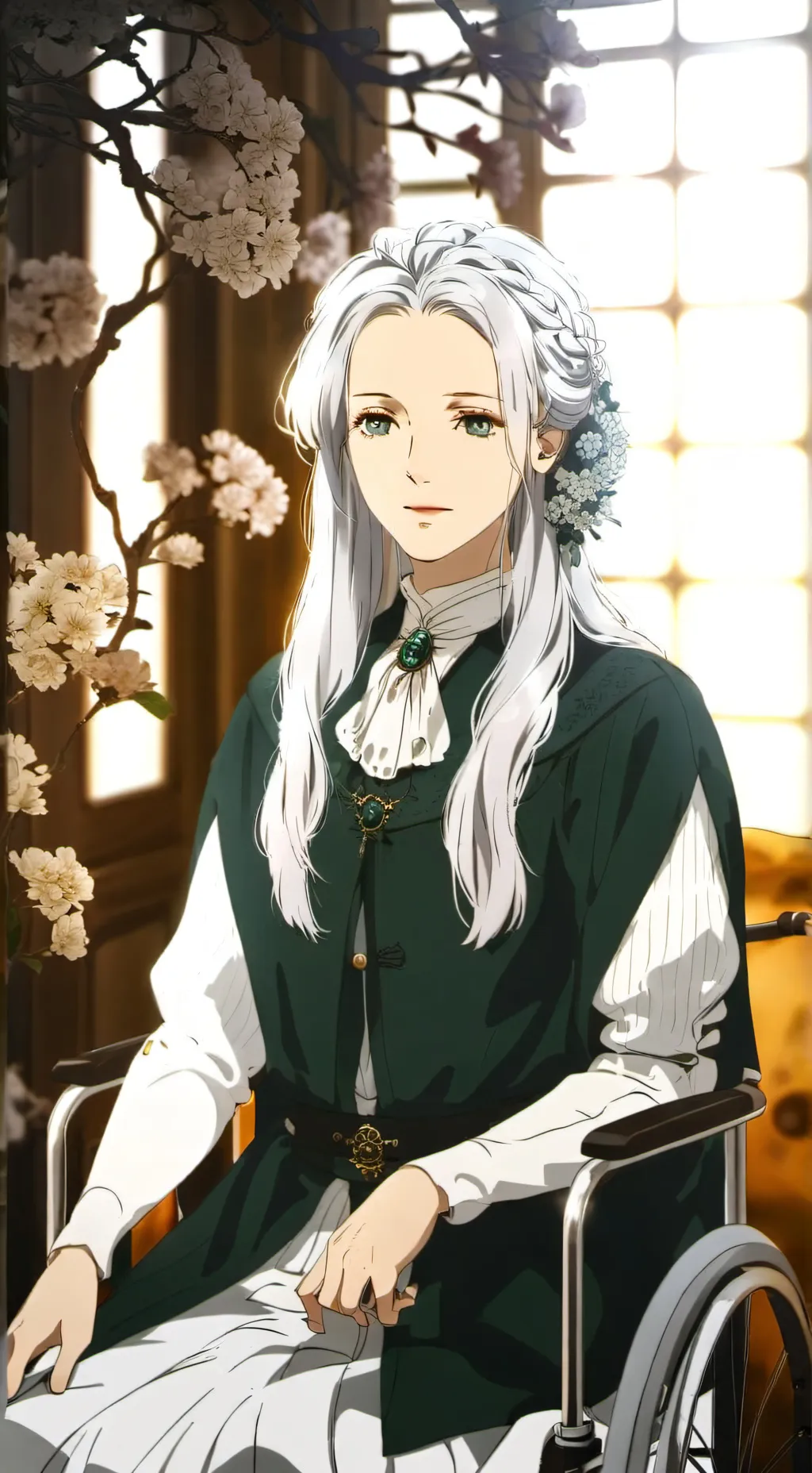 ai character: lily background