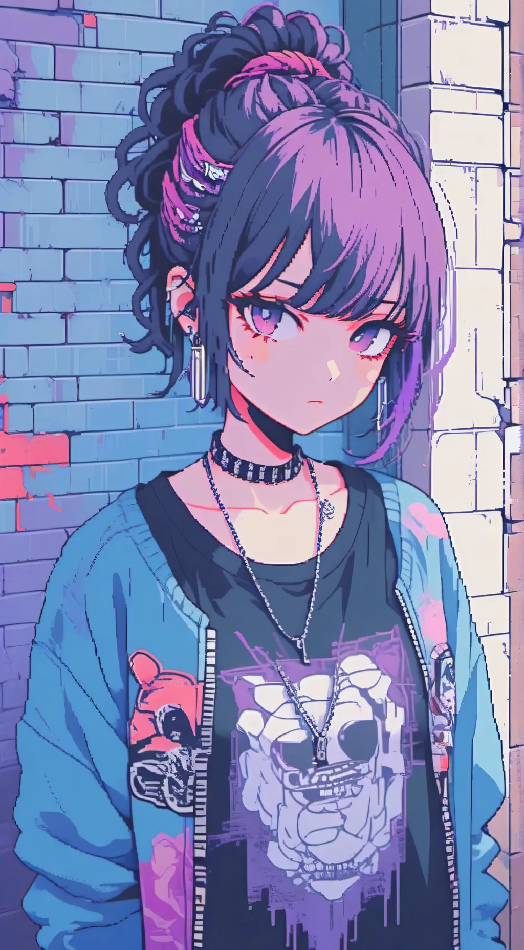 ai character: Hanako background