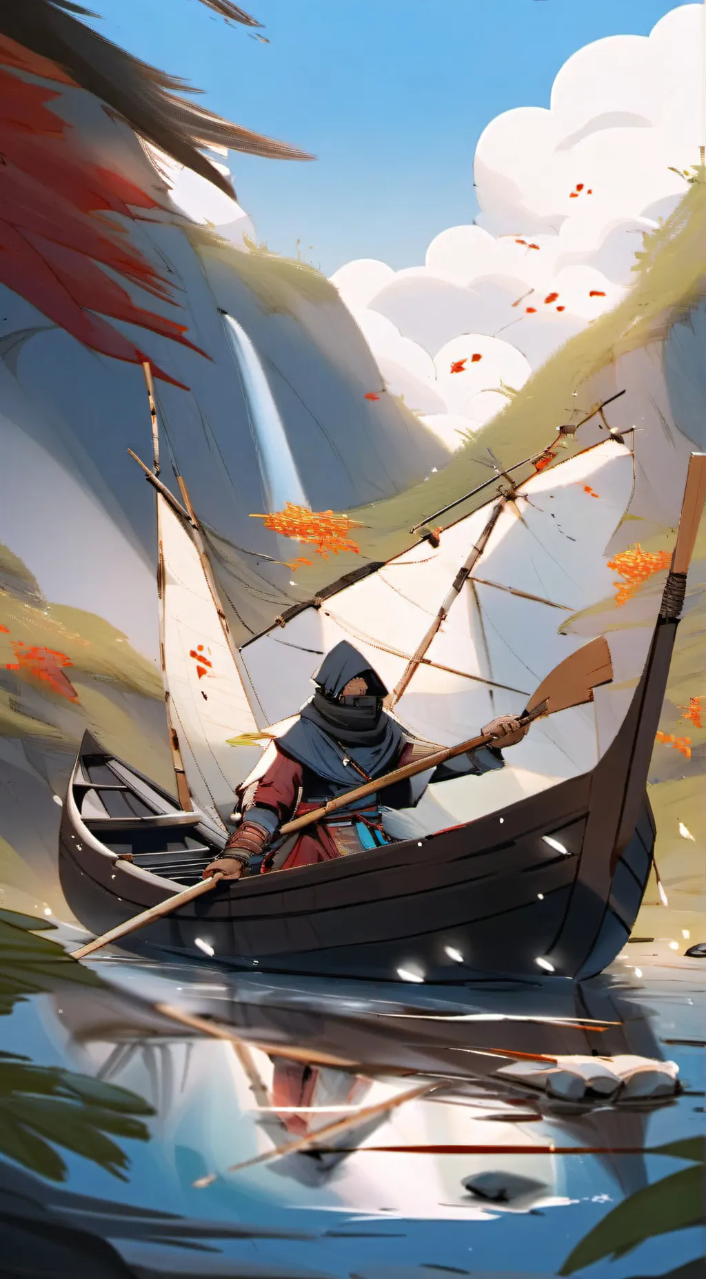 ai character: Ángel  background