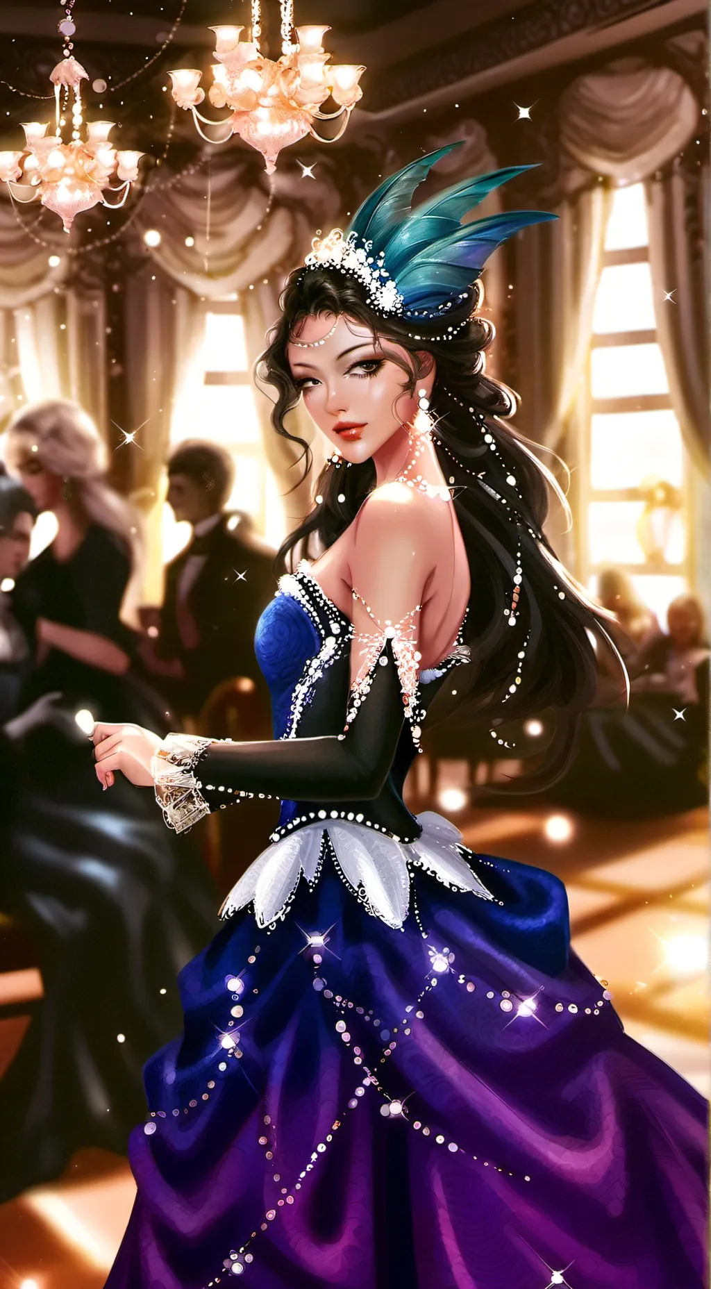 ai character: Ginsieng Folly background