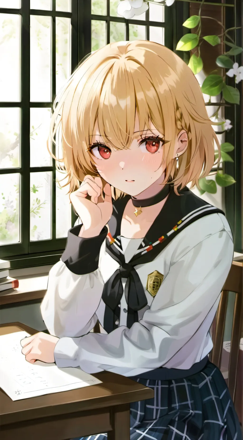 ai character: Miyu Tanaka  background