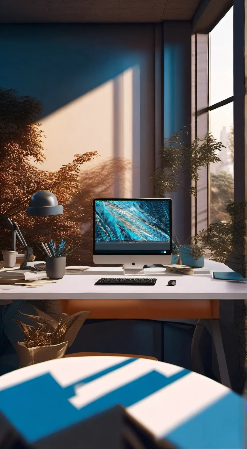 ai character: la chamba 🔨 background