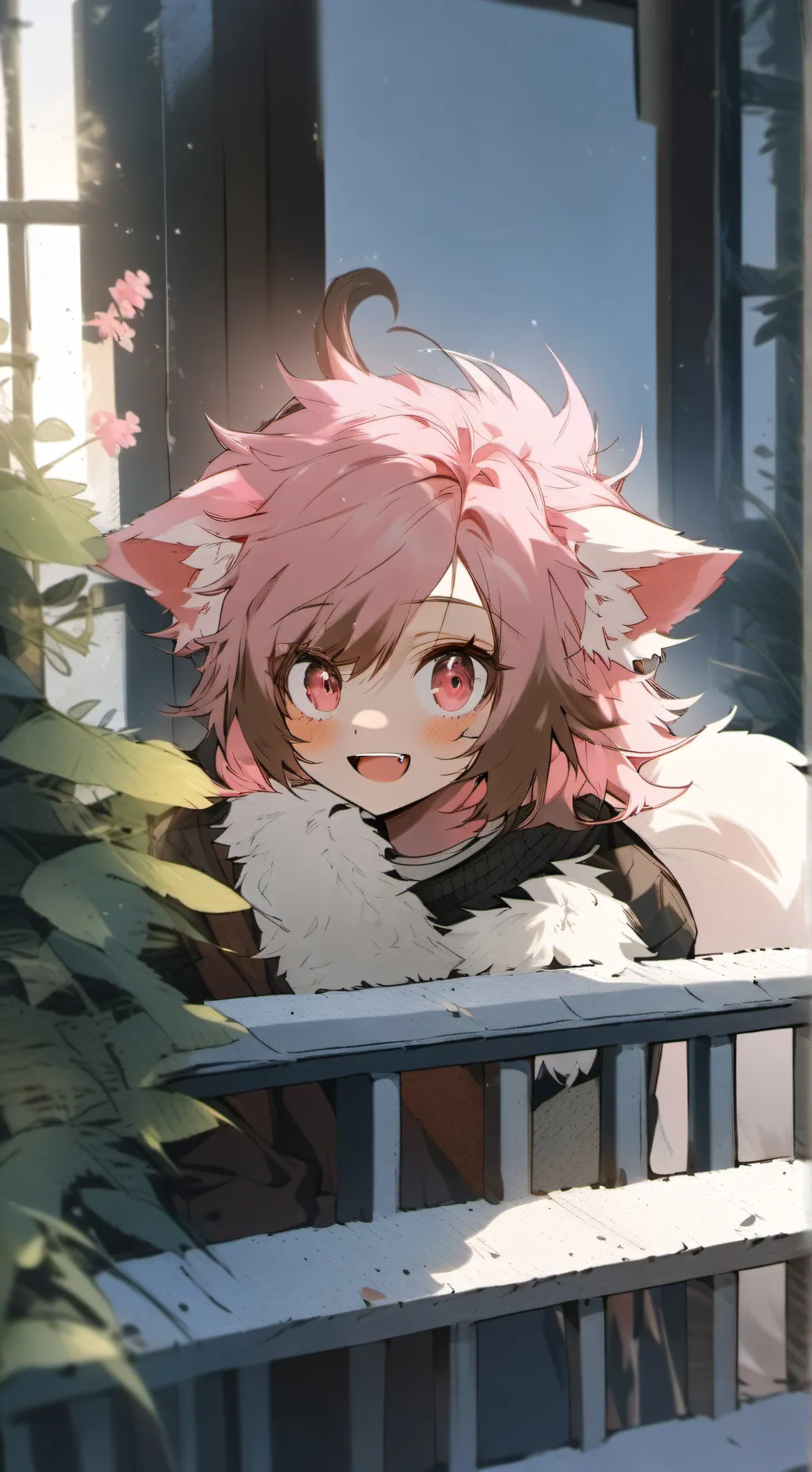 ai character: Pinky the Prancing Spirit background