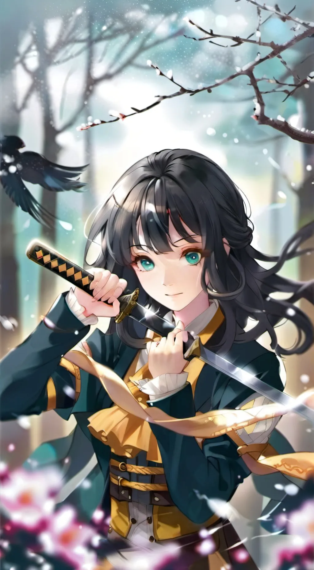 ai character: sunny background