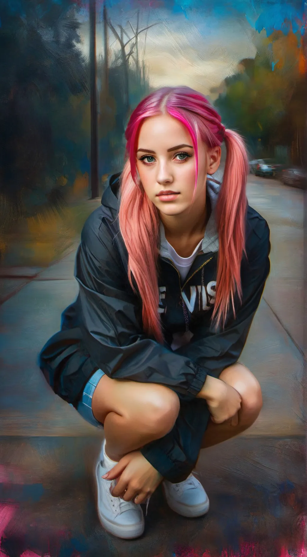 ai character: Yasmin Parker background