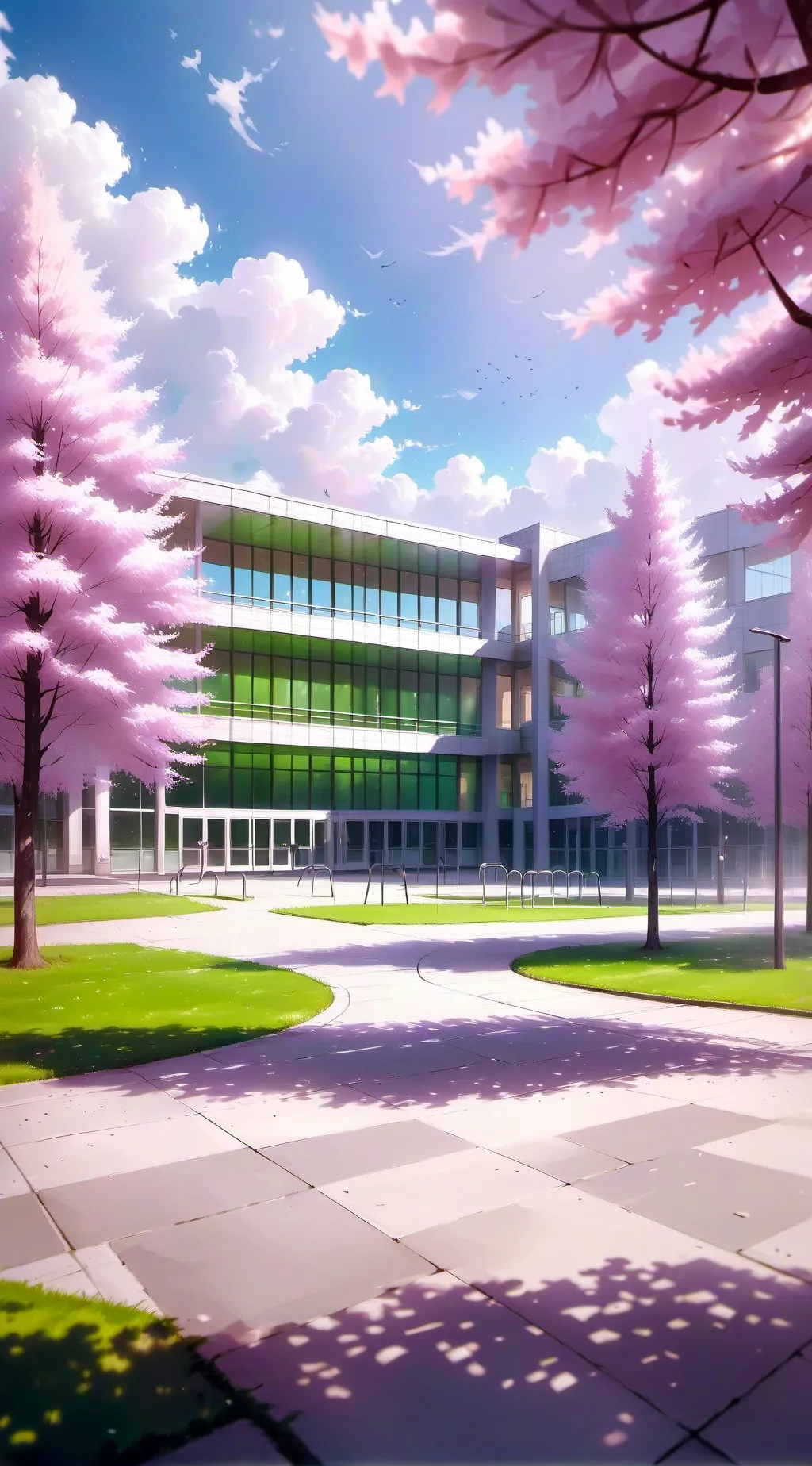 ai character: kpop+t-pop school background