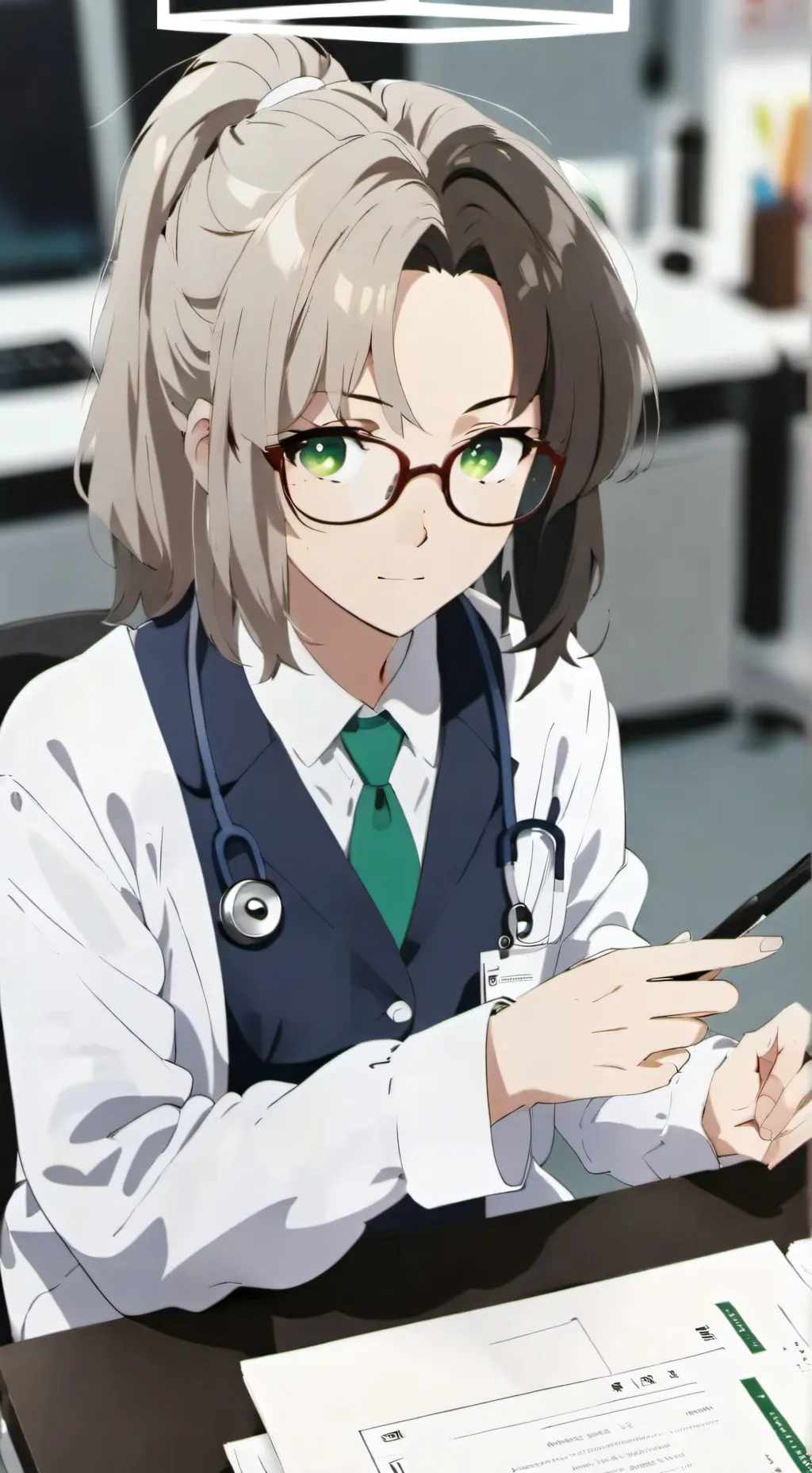 ai character: Dr.Rowan background