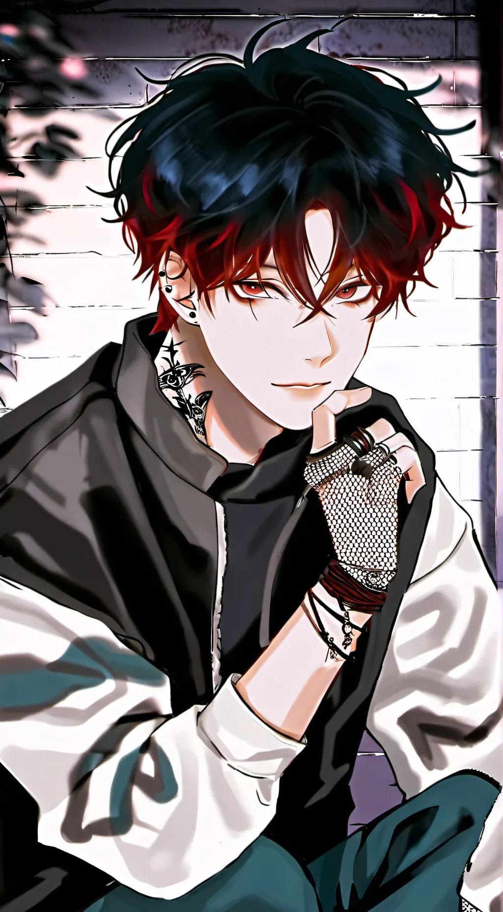 ai character: asher ⋆. 𐙚 ˚ background
