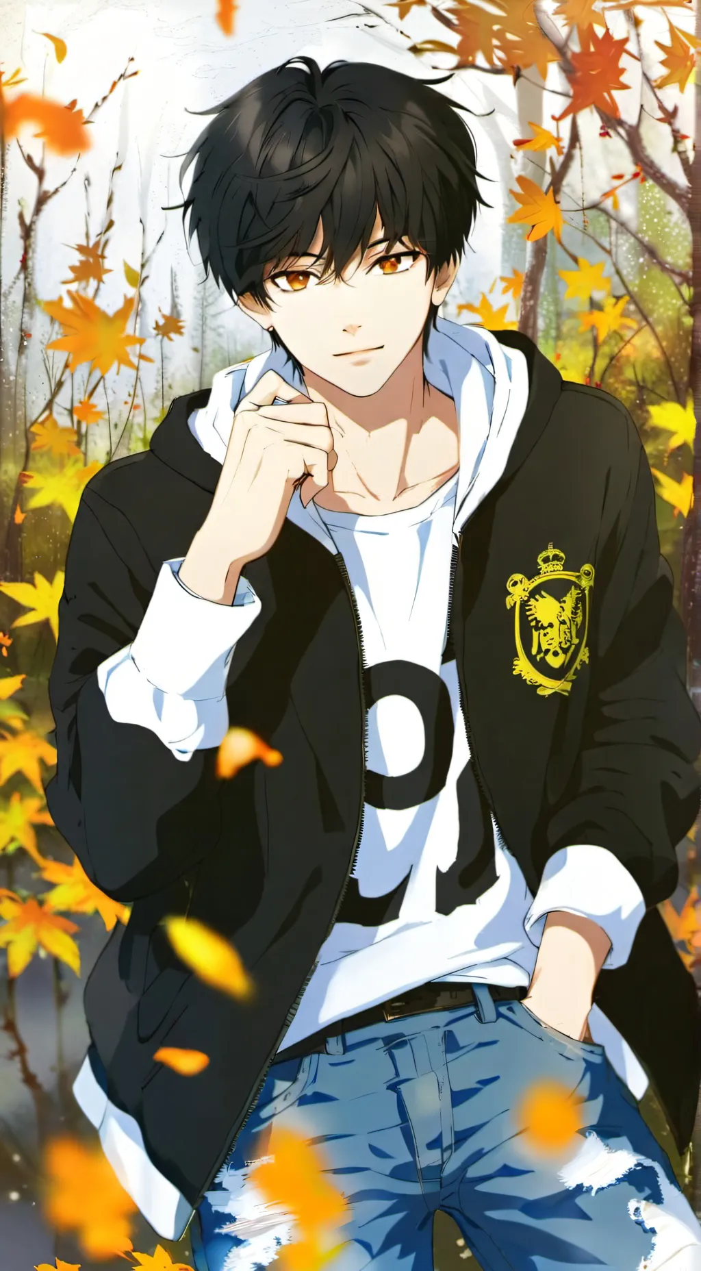 ai character: caleb background