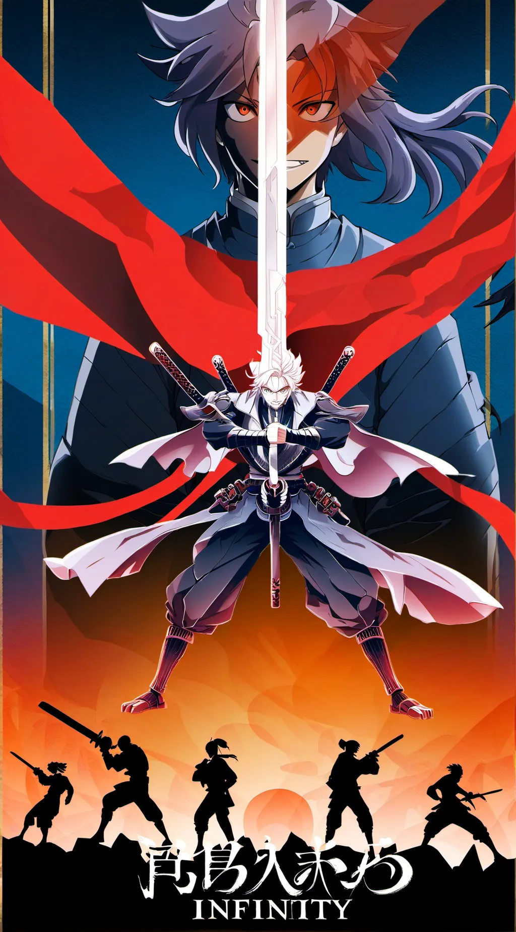 ai character: Knock off kny background