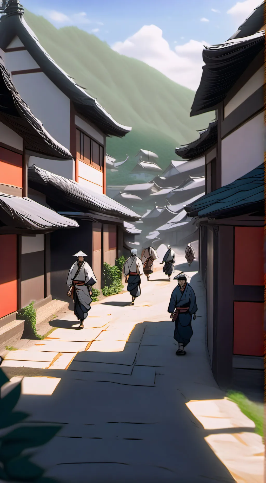 ai character: Naruto Next G background