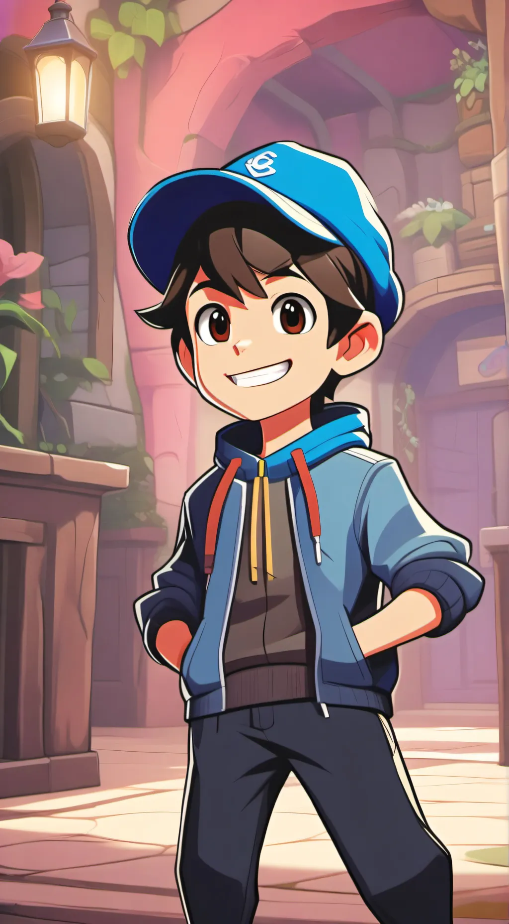 ai character: smg4 background