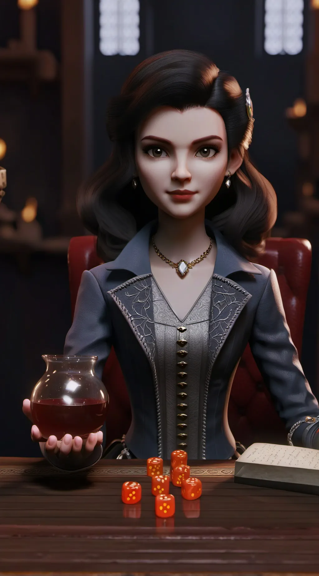 ai character: Dnd Campaign background