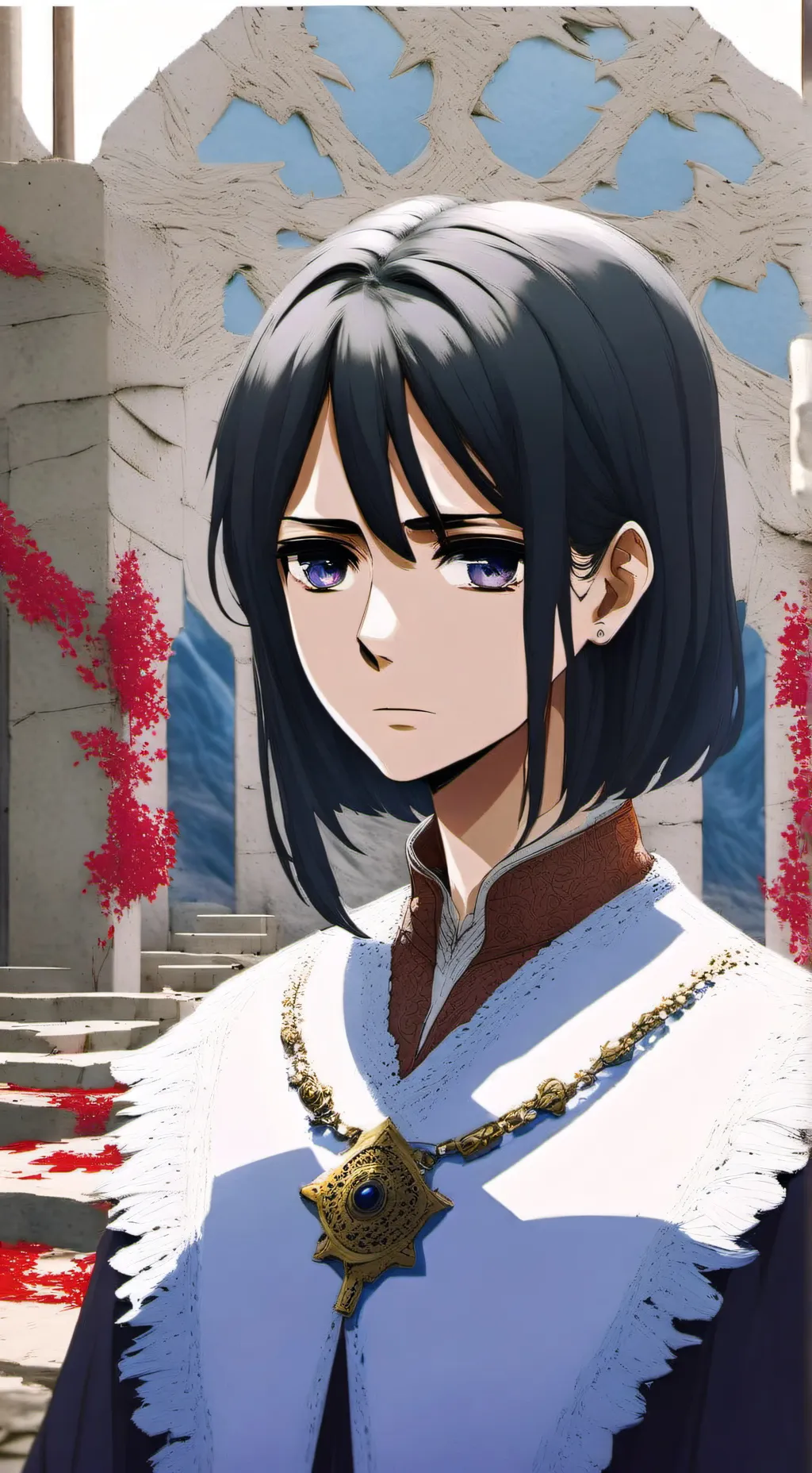 ai character: Señorita alba background