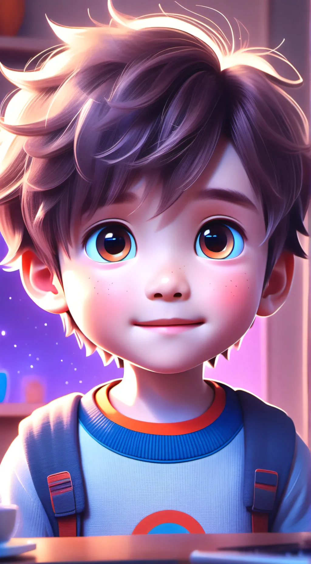 ai character: Archer background