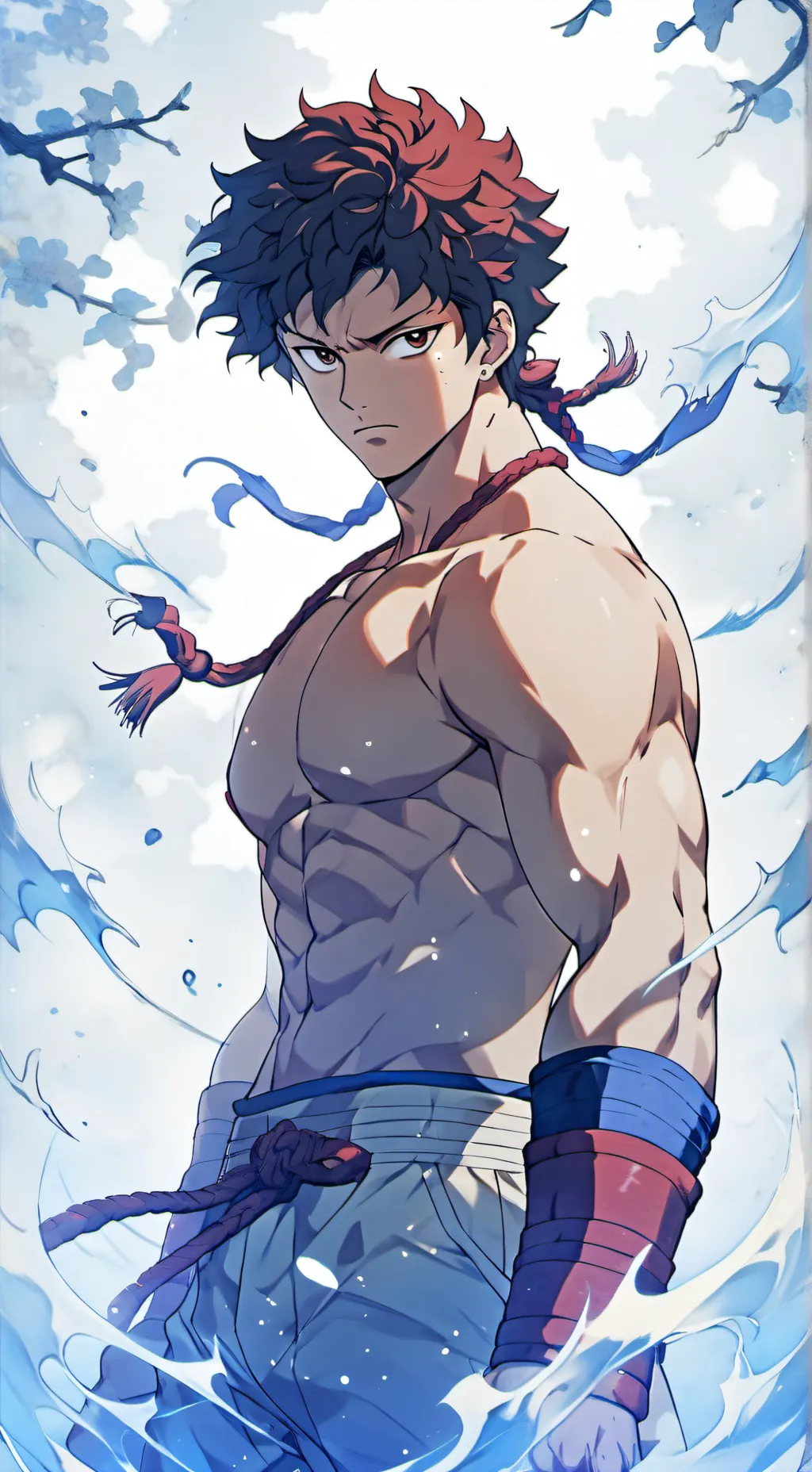 ai character: Казуме background