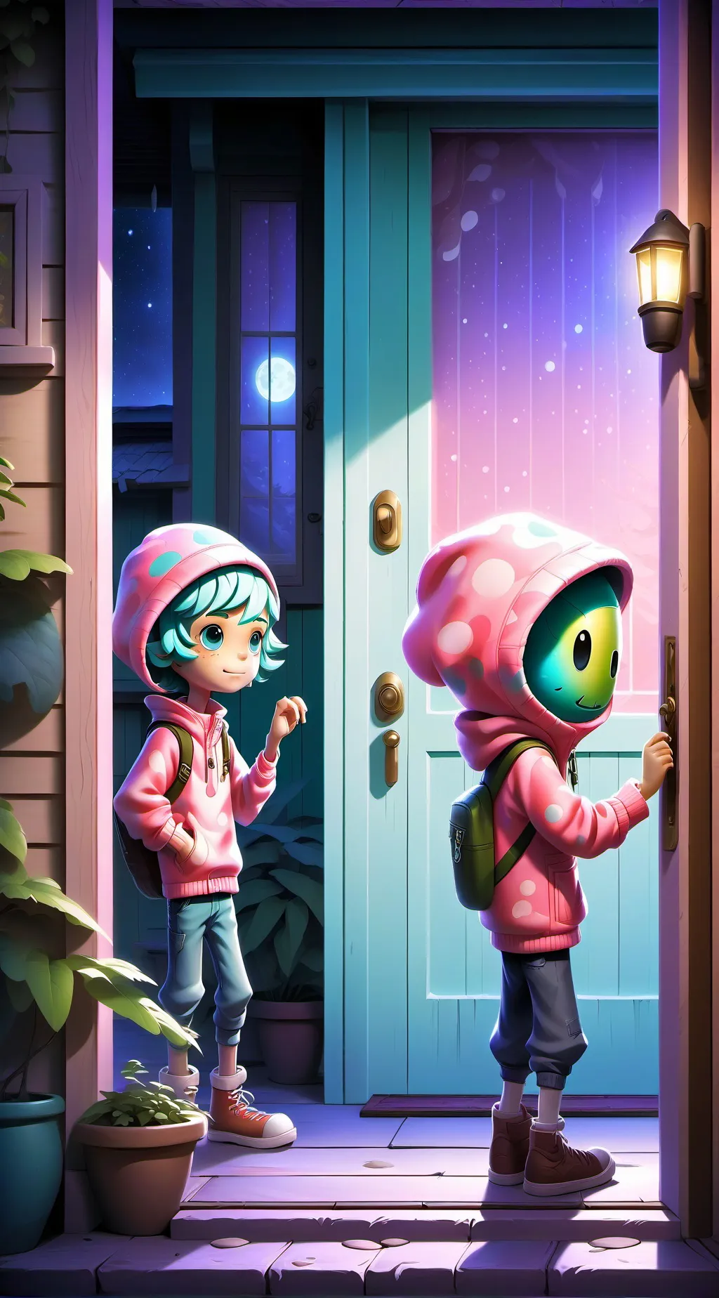 ai character: Baba chops background