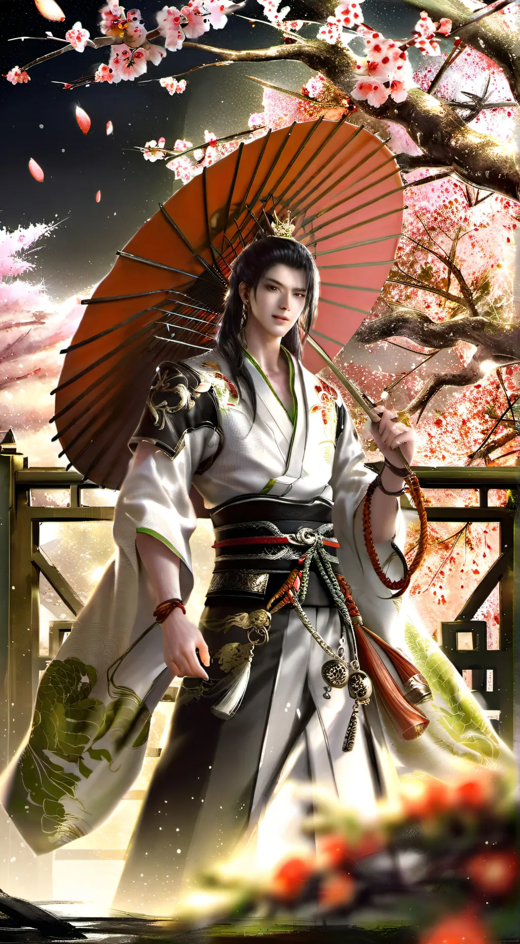 ai character: élodie background