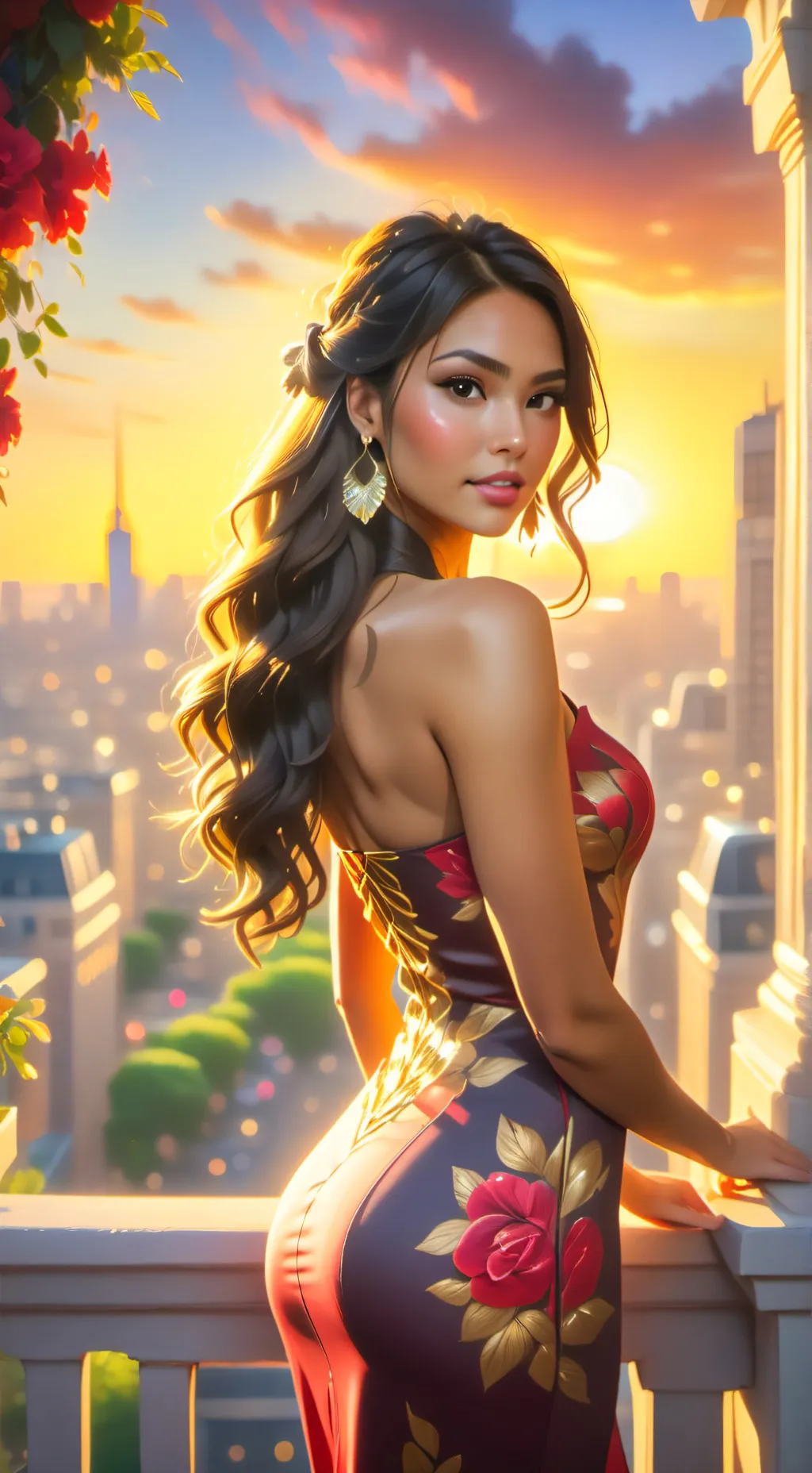 ai character: Jasmine  background