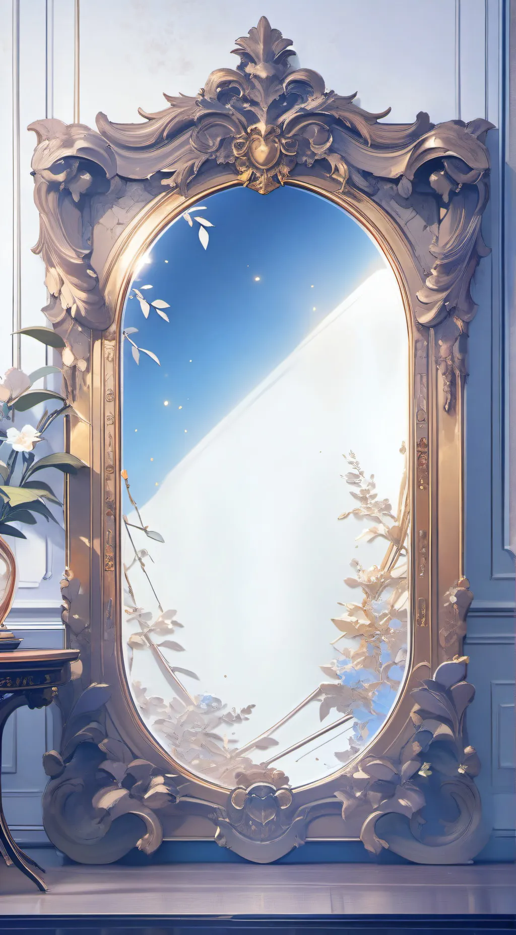 ai character: Glisten v2 background