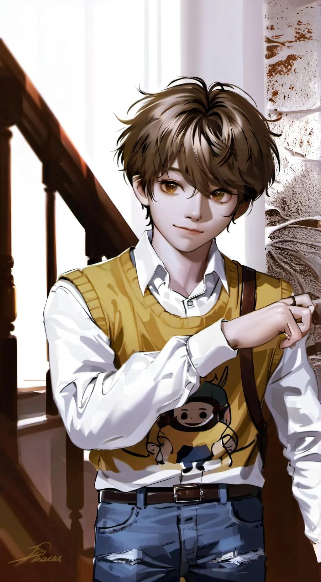 ai character:      nooob background