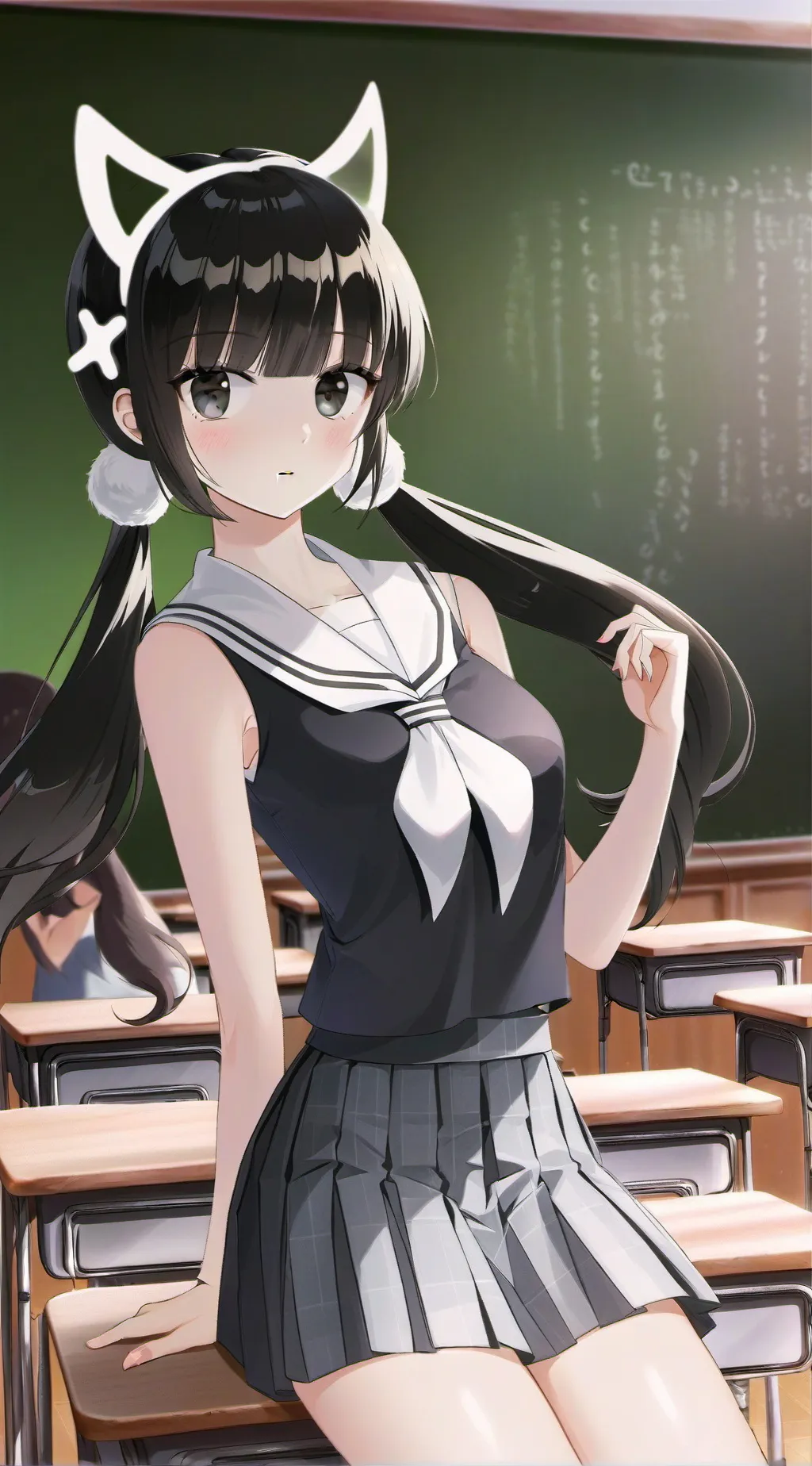 ai character: Sadie  background