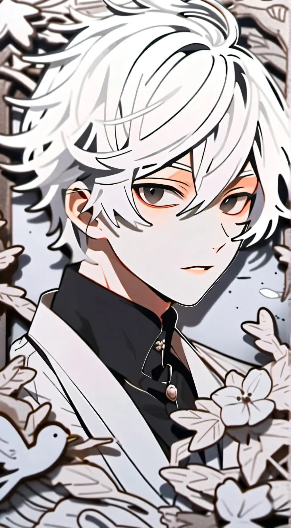 ai character: MHA NEW STUDENT  background