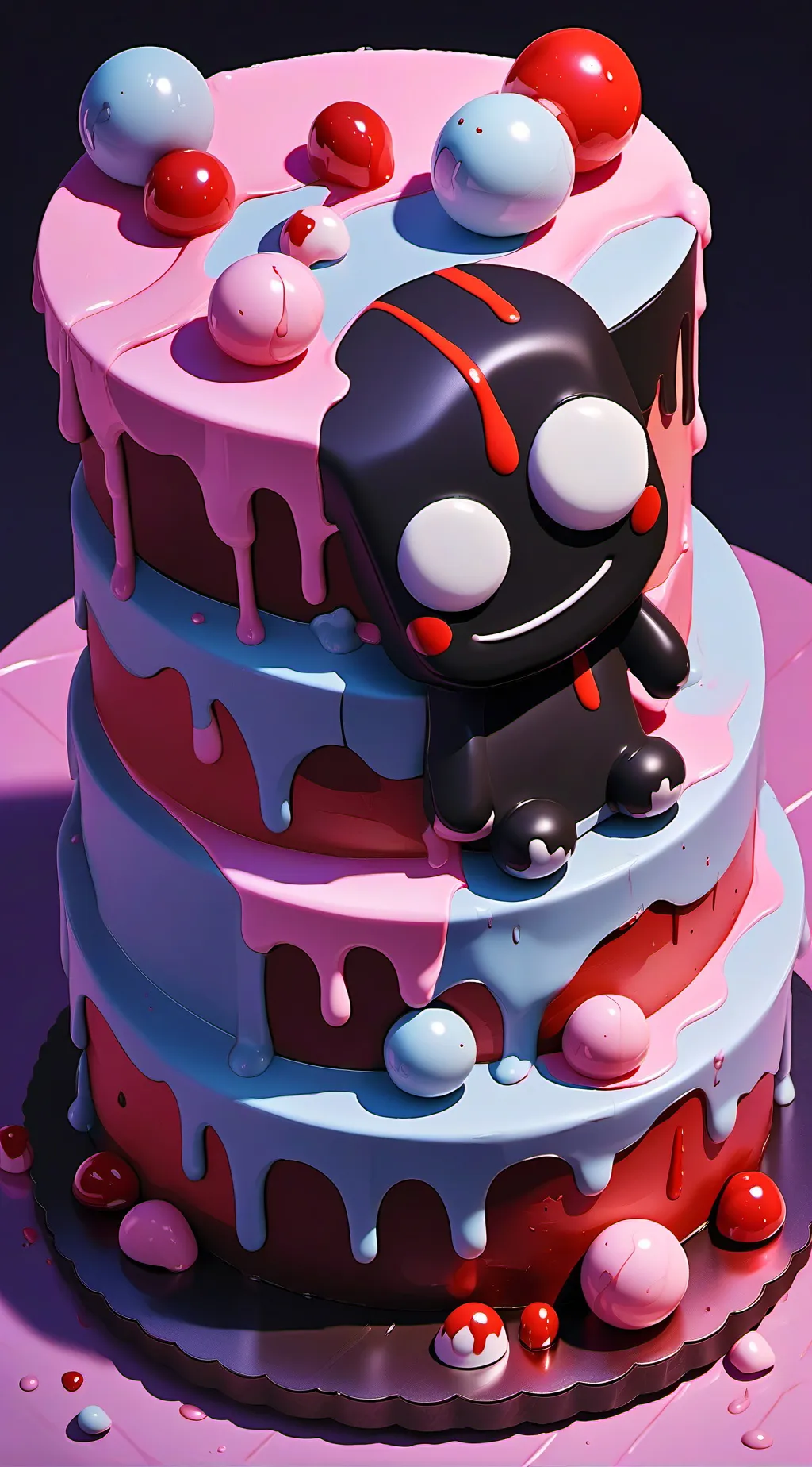 ai character: Goodbye background