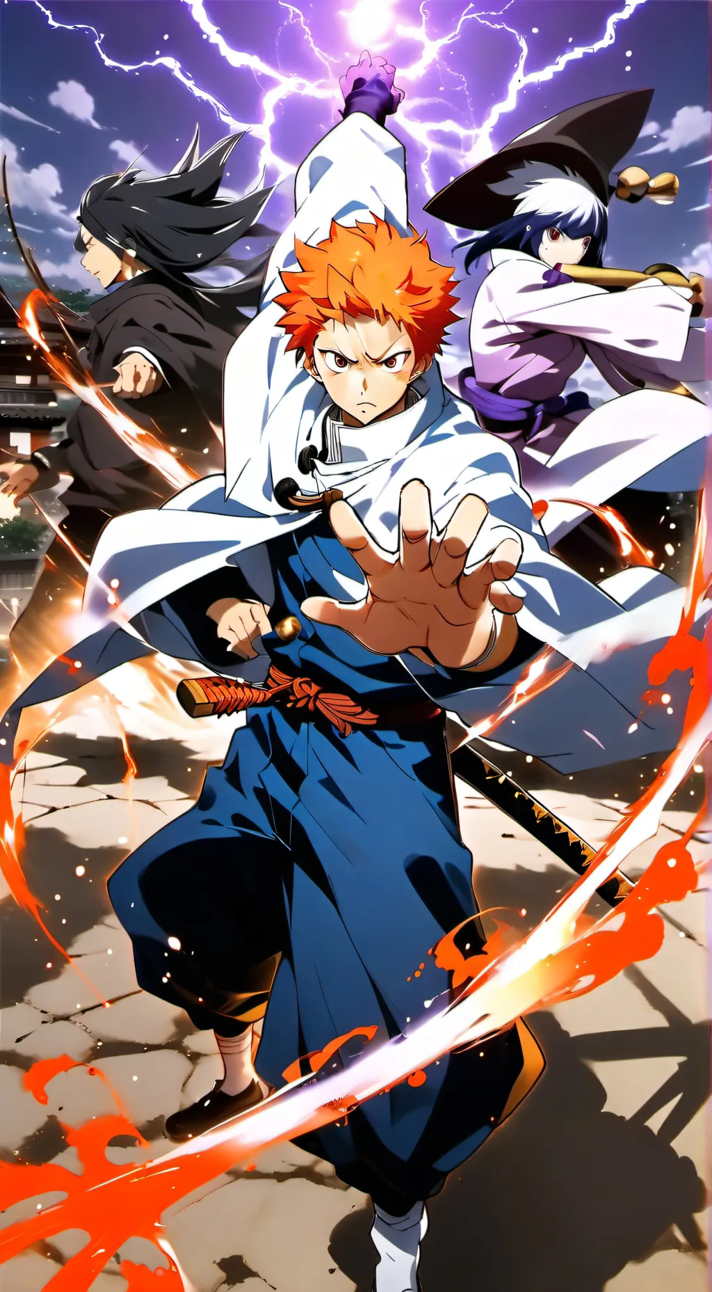 ai character: jujutsu kaisen  background