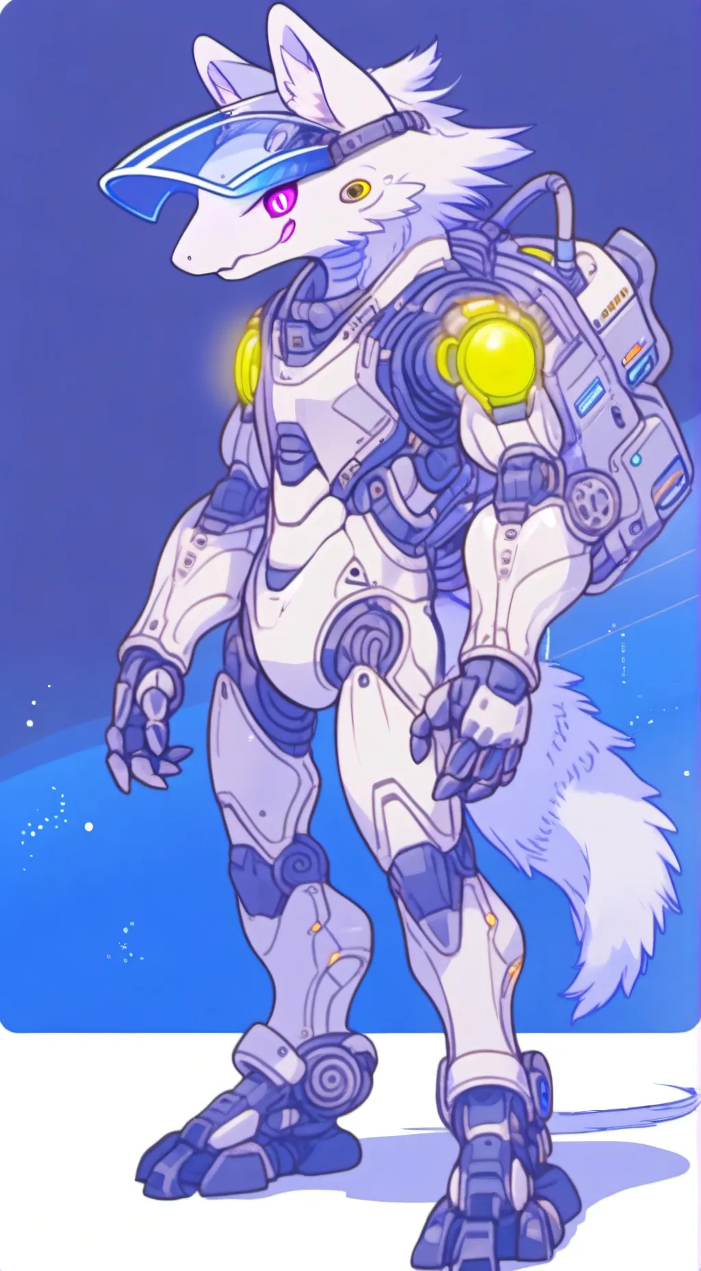 ai character: Anton background