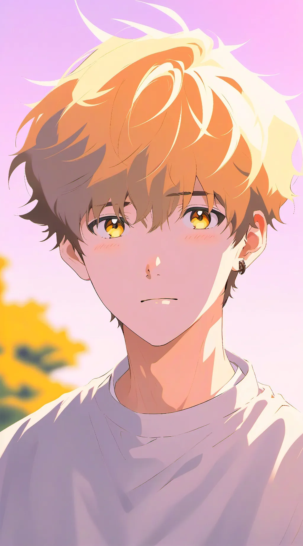 ai character: Boy deutsch background