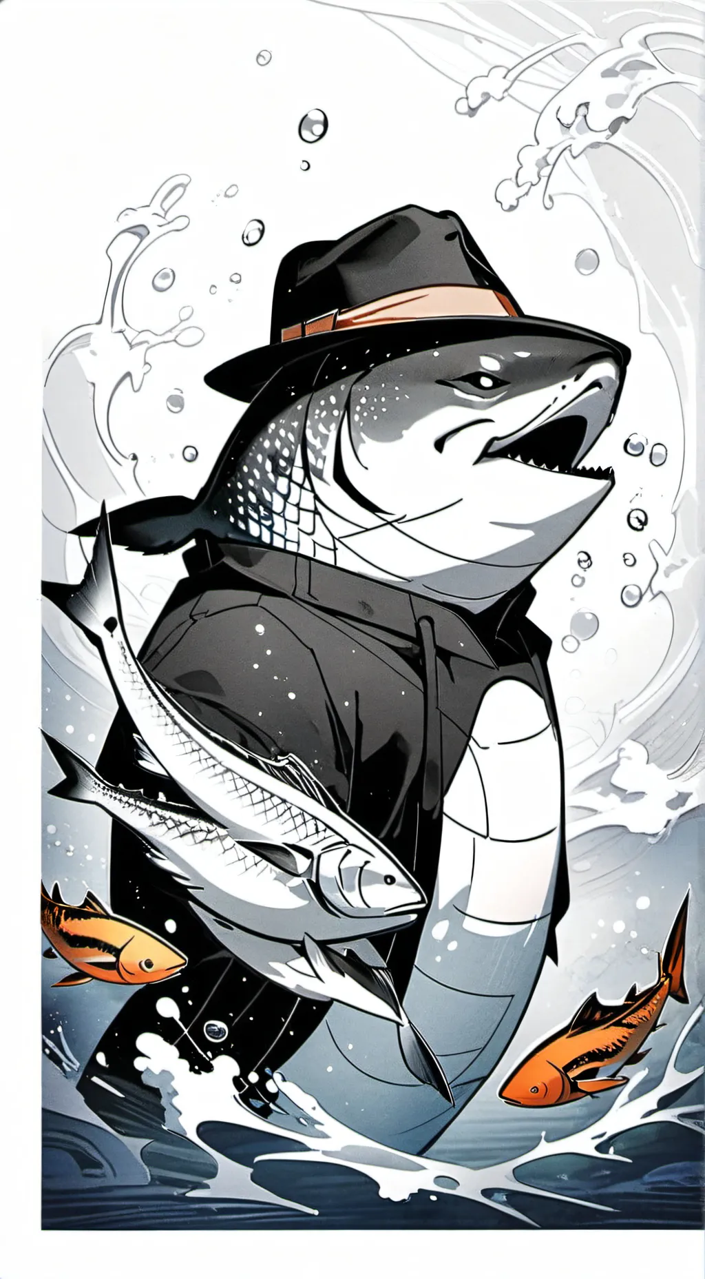 ai character: карась др background