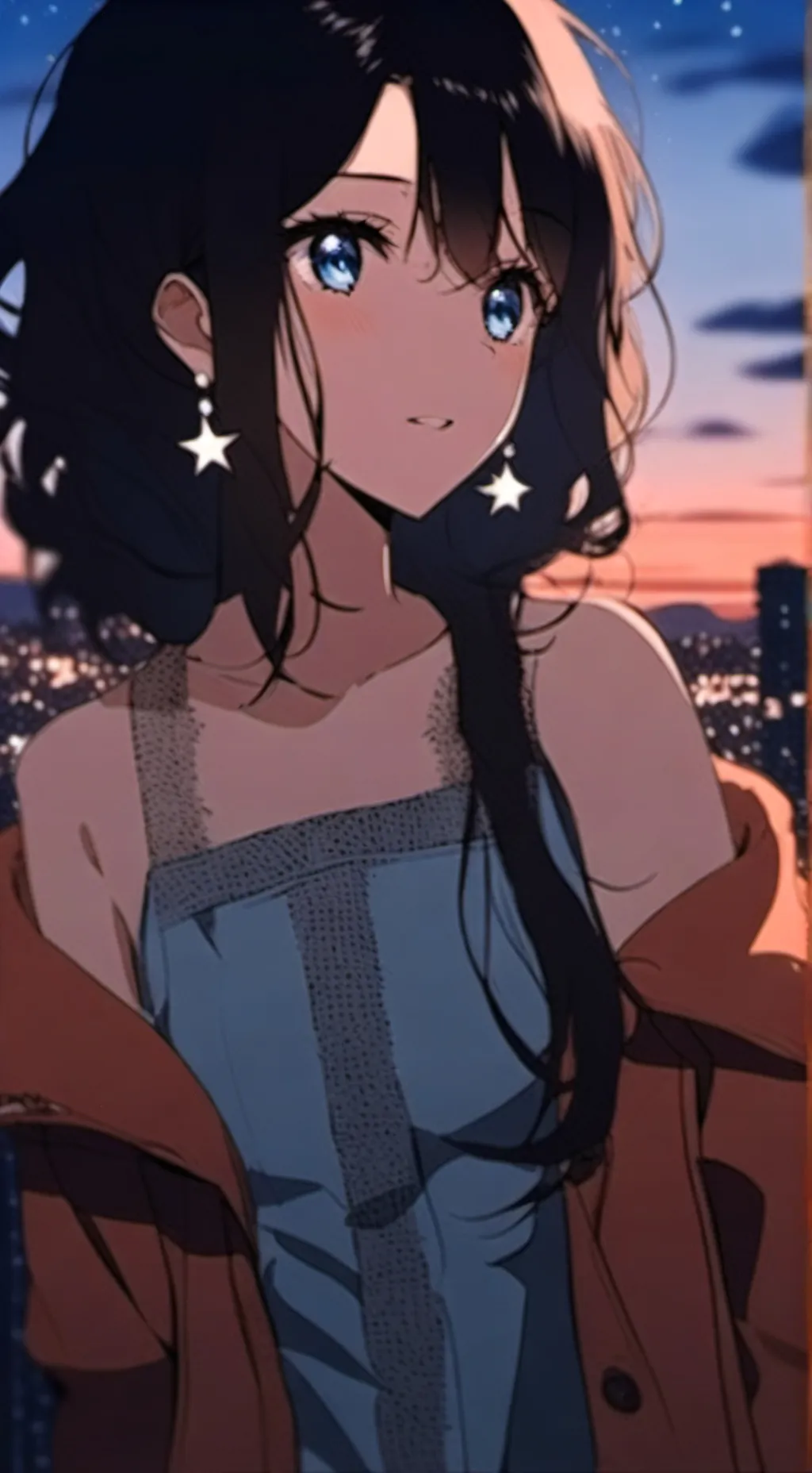 ai character: gassy hot girl🍓 background