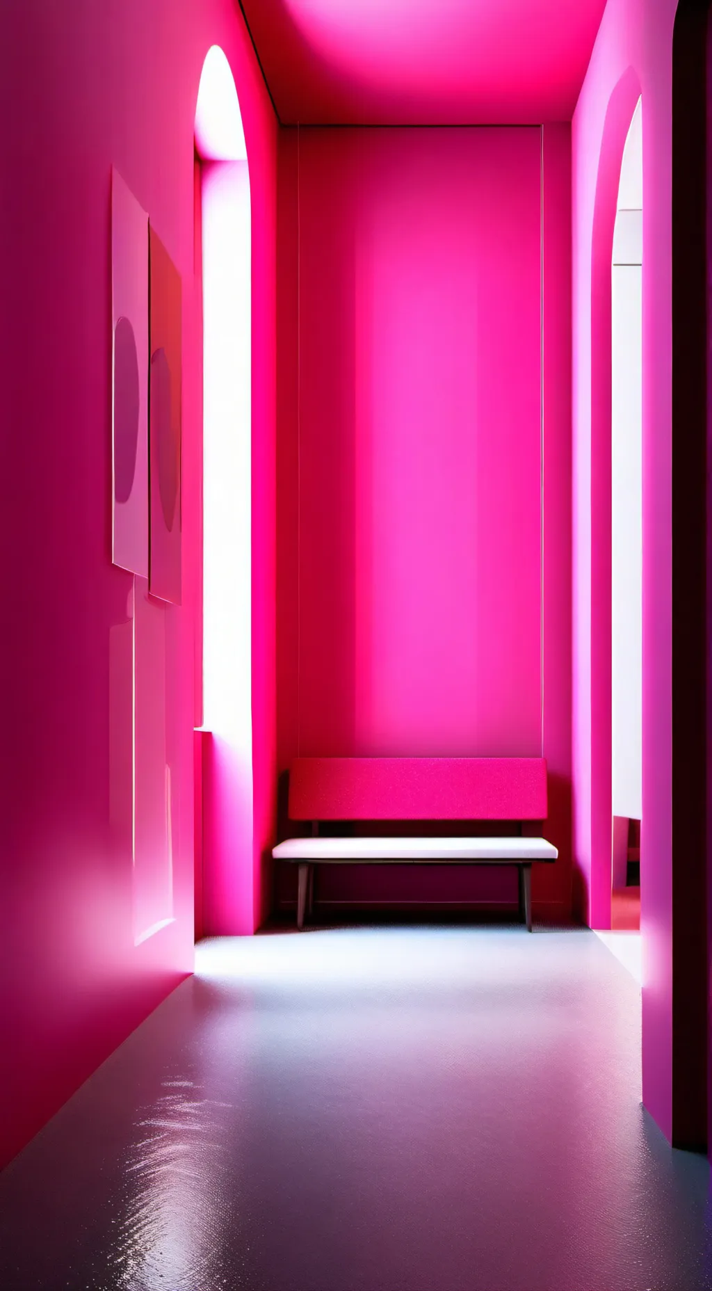 ai character: girl test background