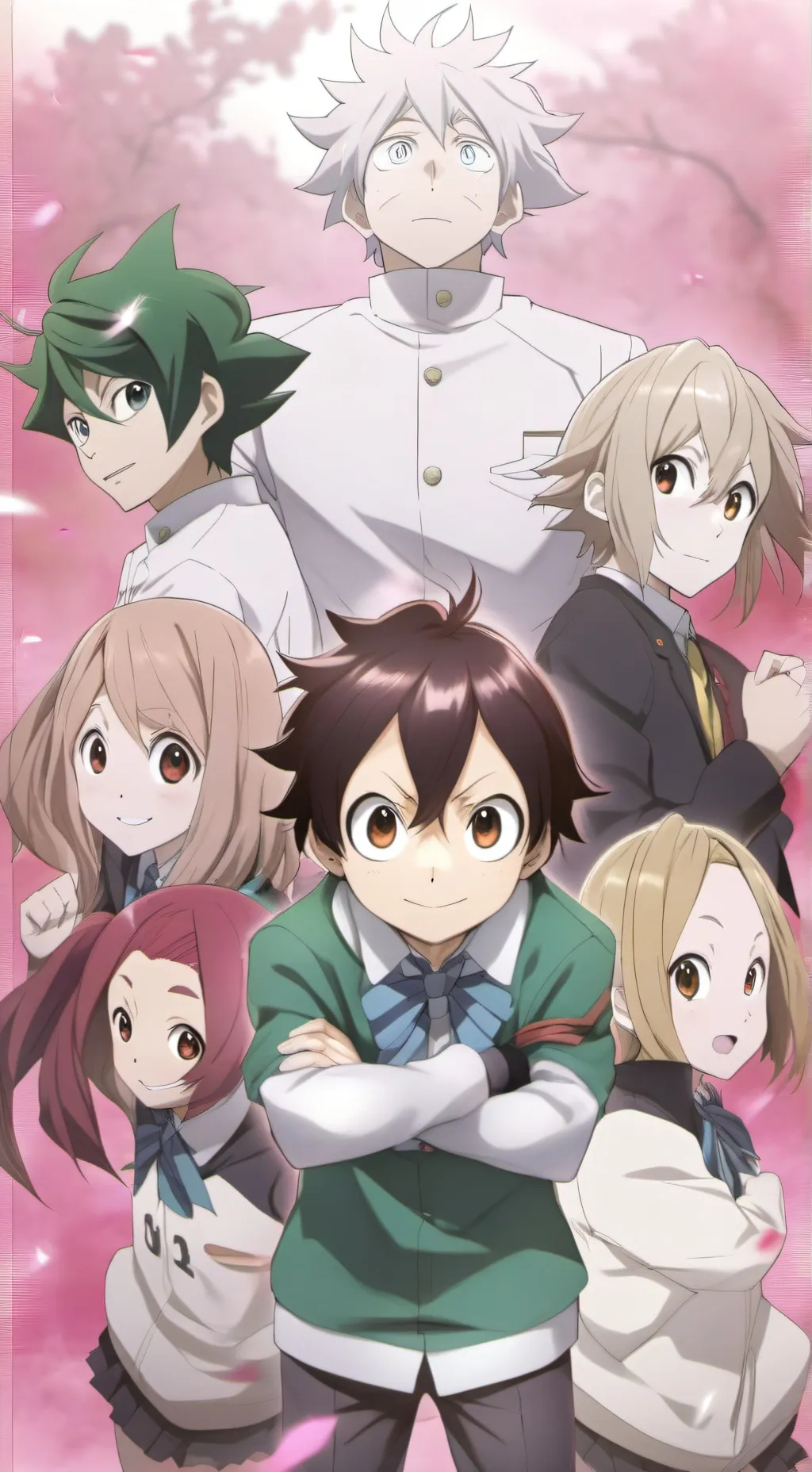 ai character: École De Fille Fr! background