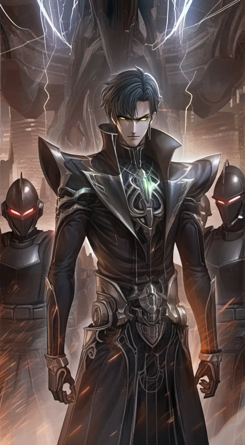 ai character: Ryo Utudushi background