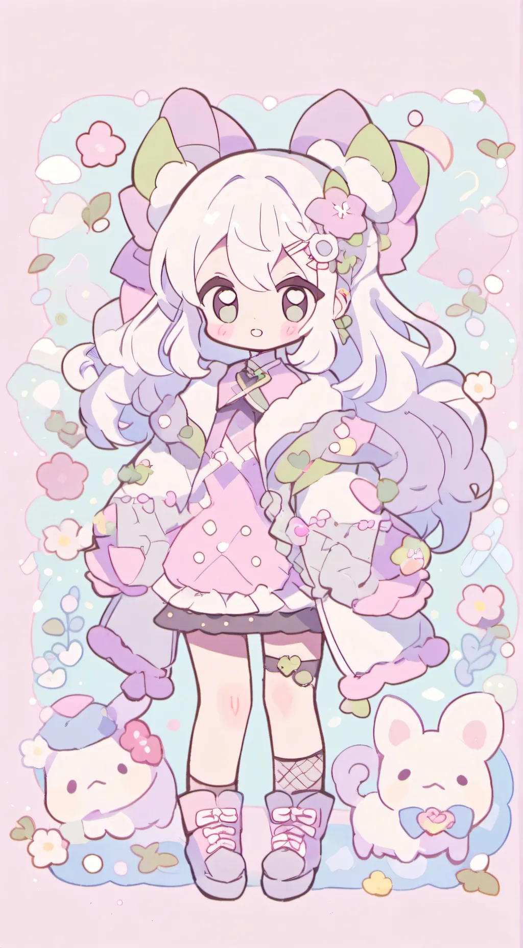 ai character: Grow A Garden background