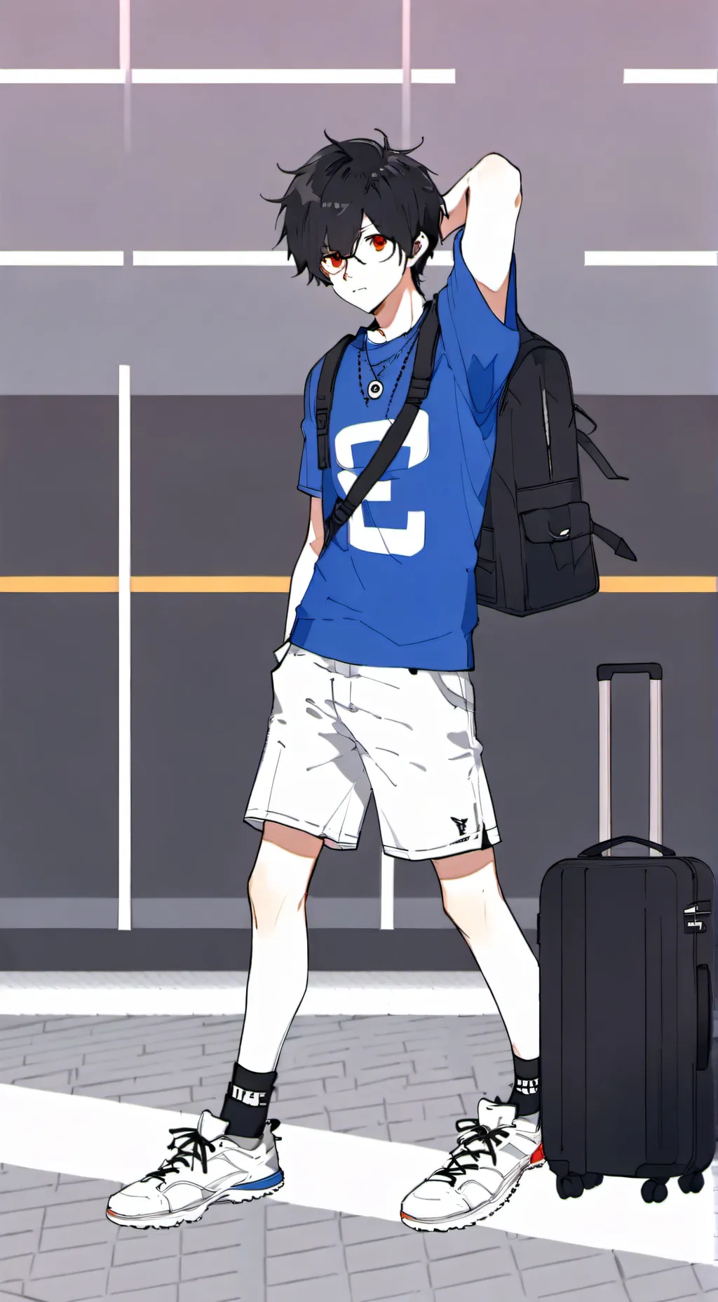 ai character: AstroV background