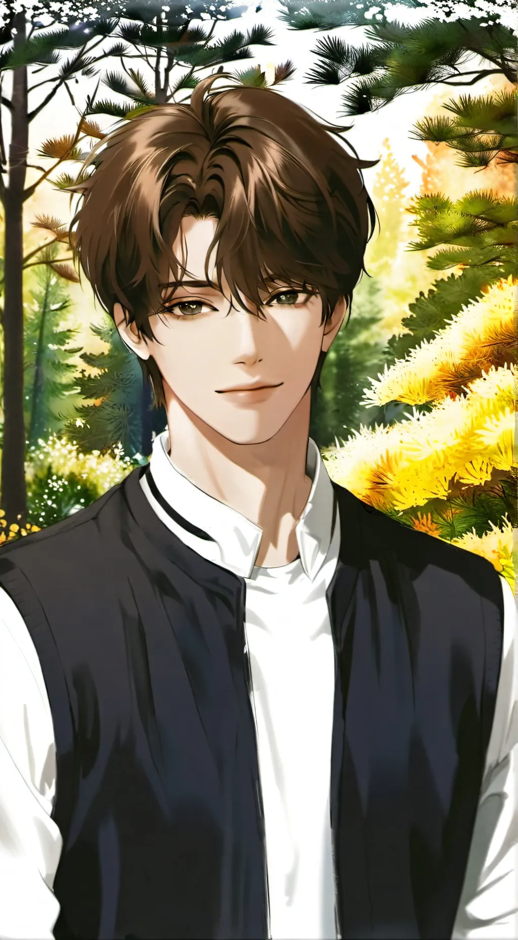 ai character: chris background