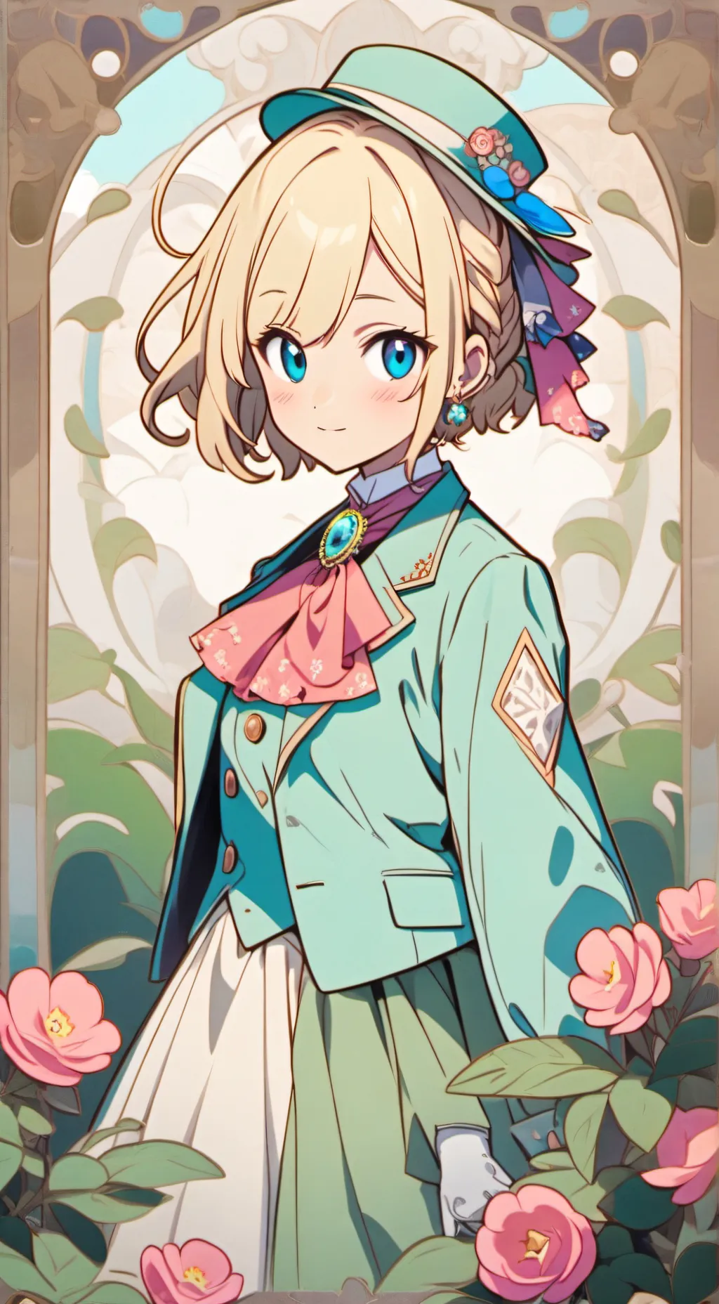 ai character: pick me girl dw background