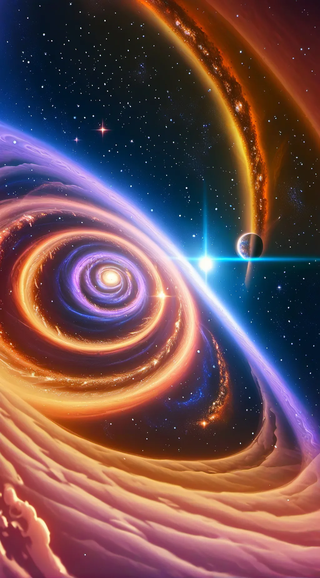 ai character: atrapado espacio  background