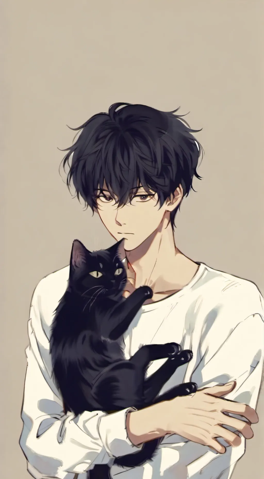 ai character: 🐾🐈hiroko soma🐈🐾 background