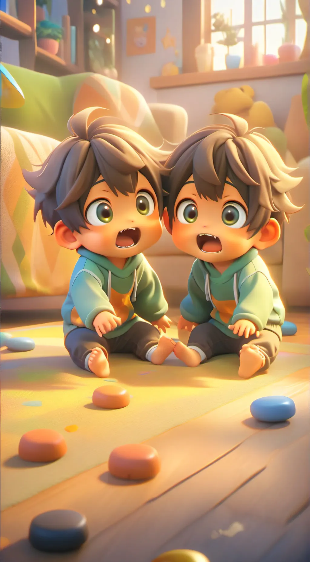 ai character: Annoying twins background