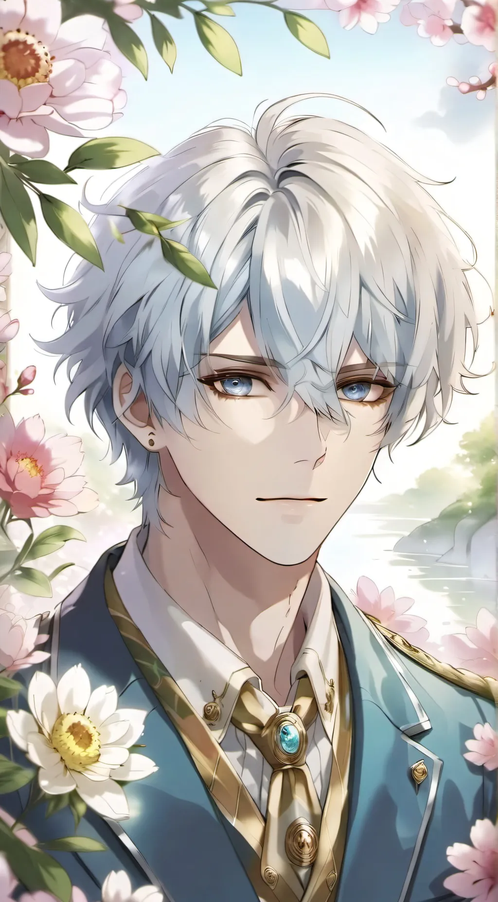 ai character: Leo  background