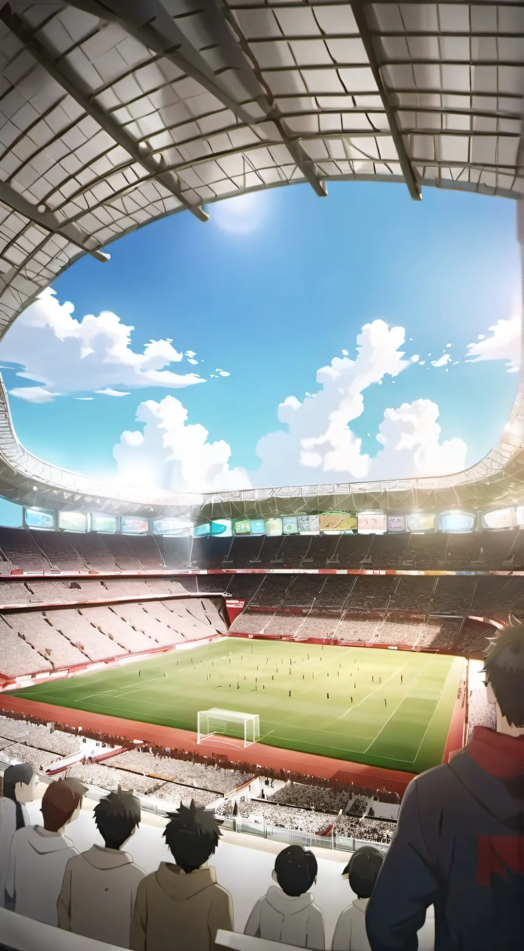 ai character: SportsFestival mha background