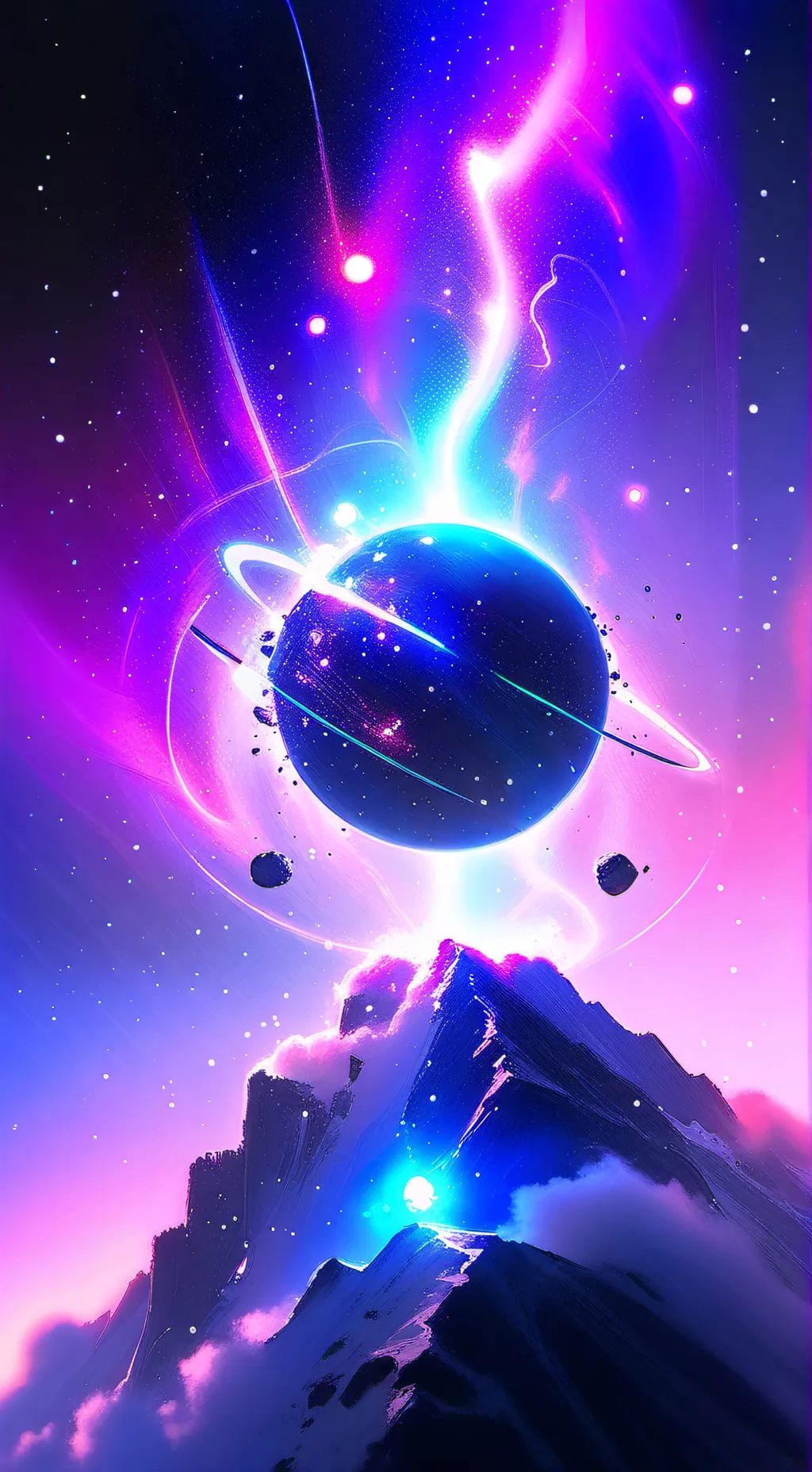 ai character: Apple background