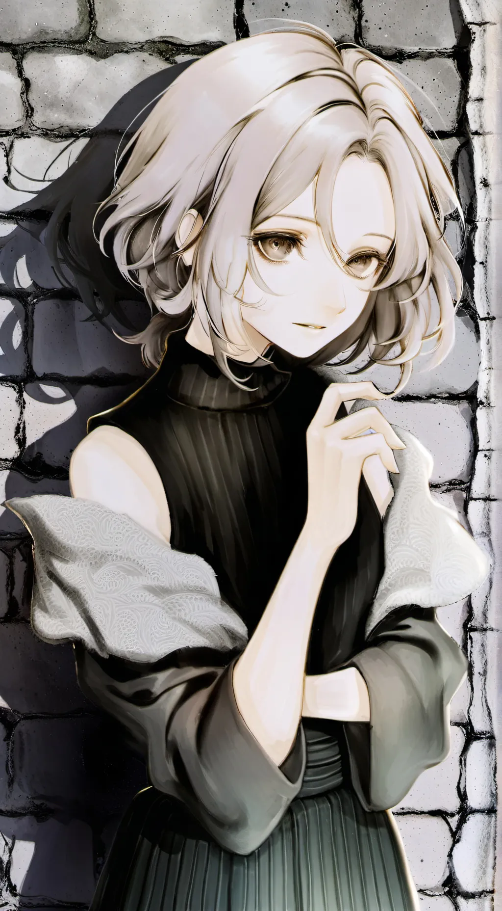 ai character: luna  background