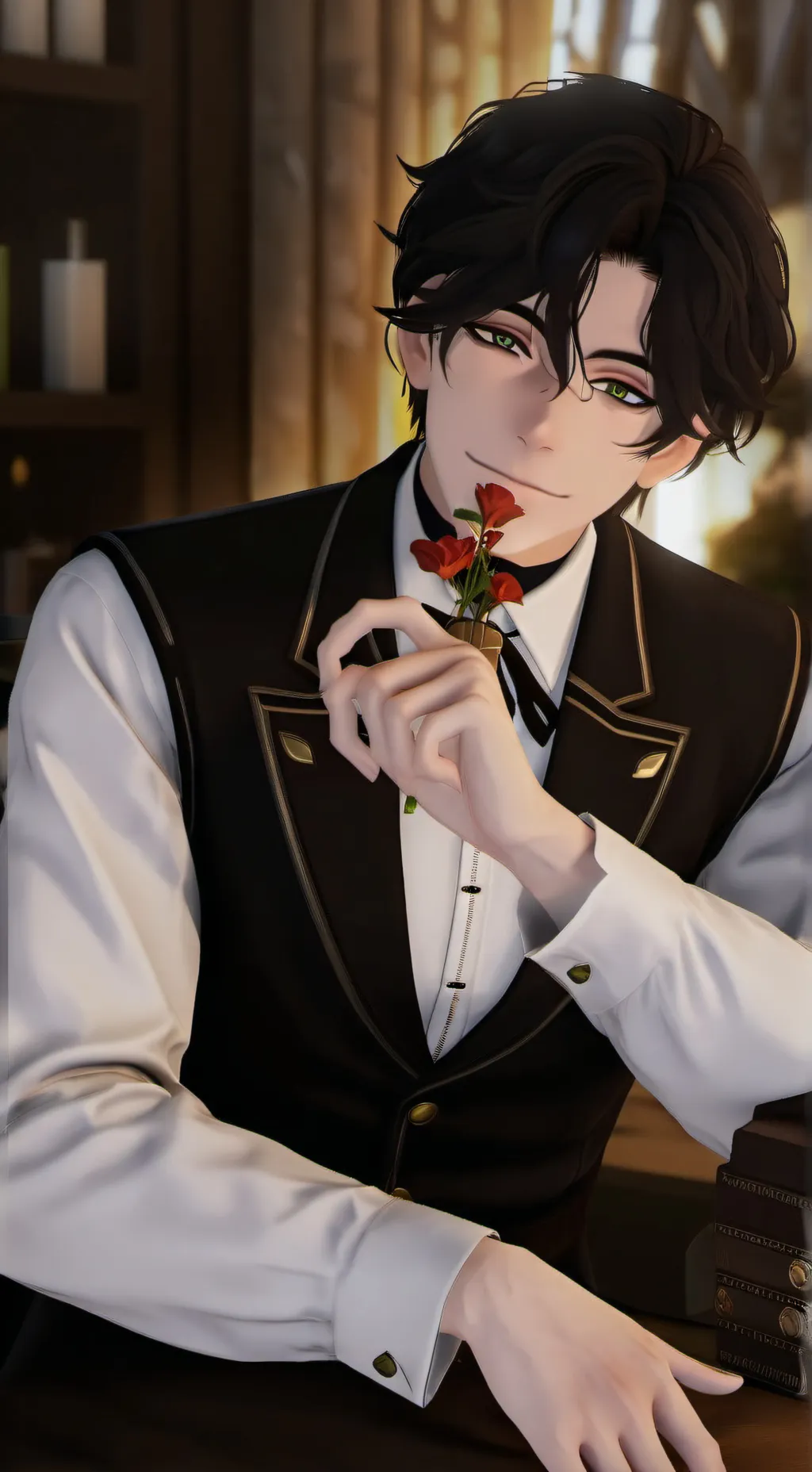 ai character: mex background