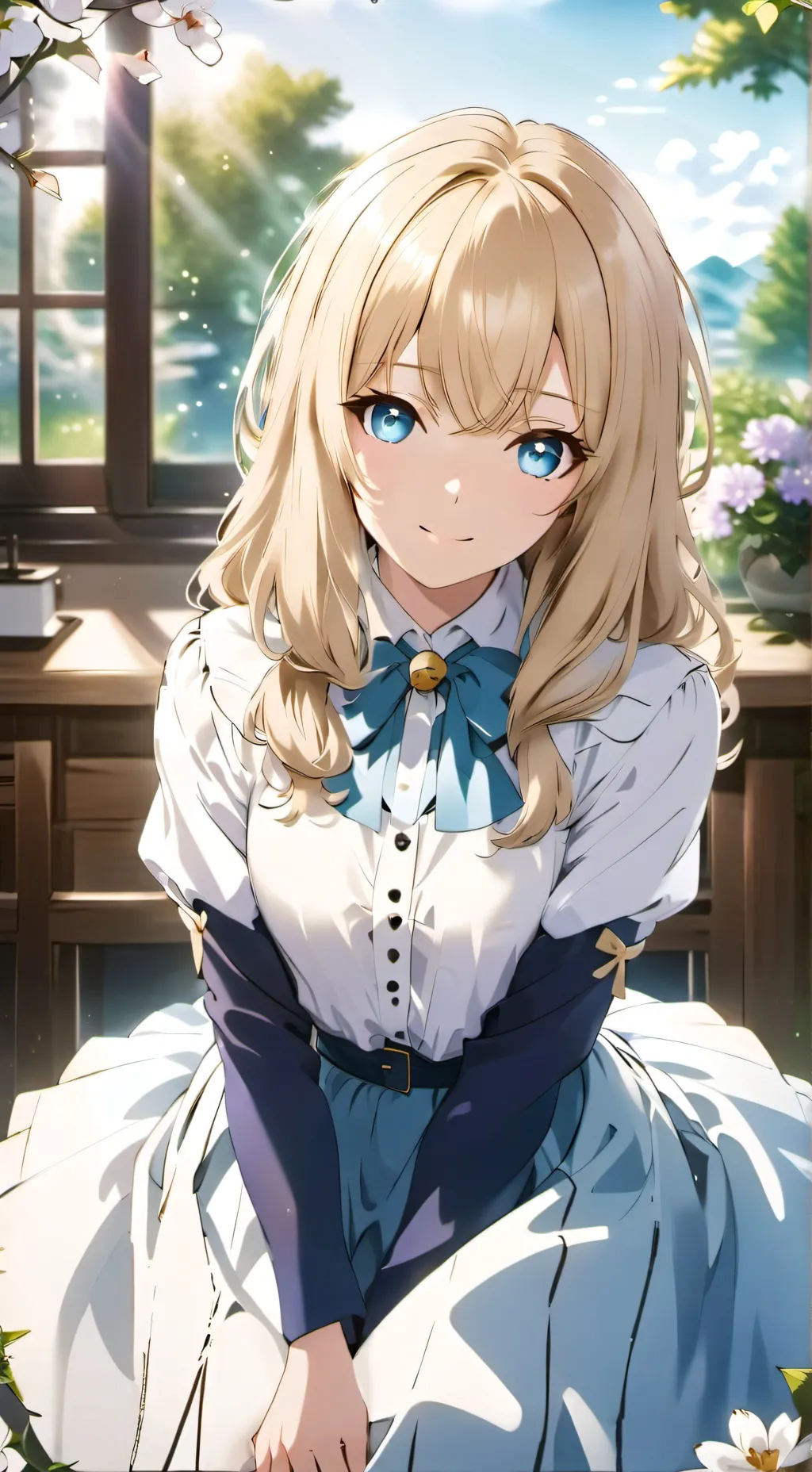 ai character: Misaki Endo  background